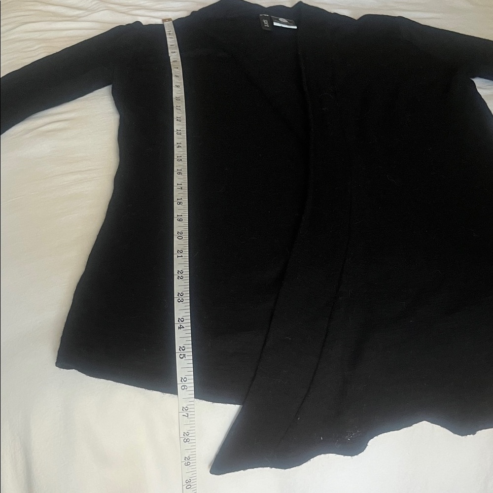 Merino Wool Cardigan Lightweight Washable Open Front Sweater - Picture 6 of 7